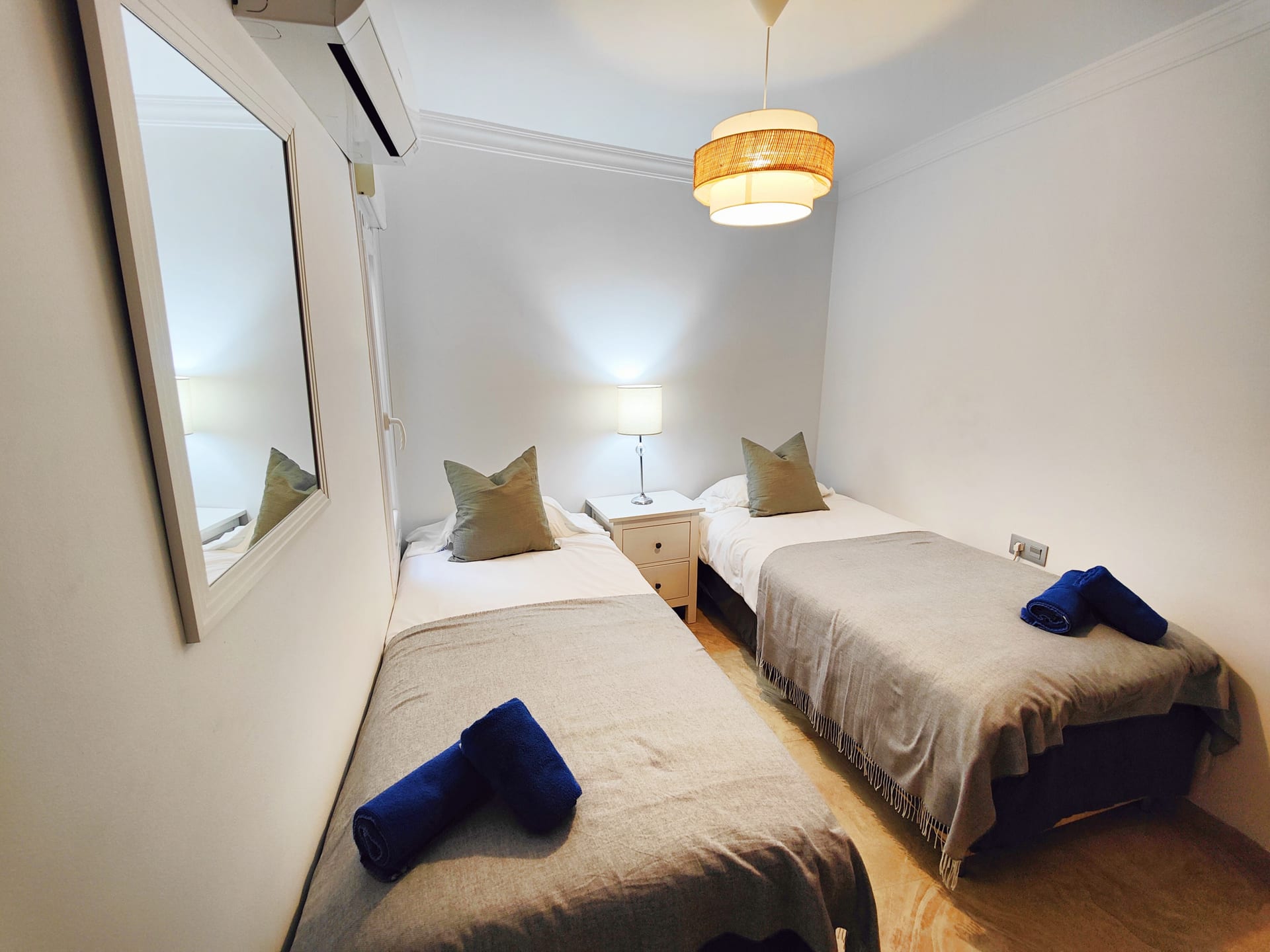 Casa Mia second bedroom beds